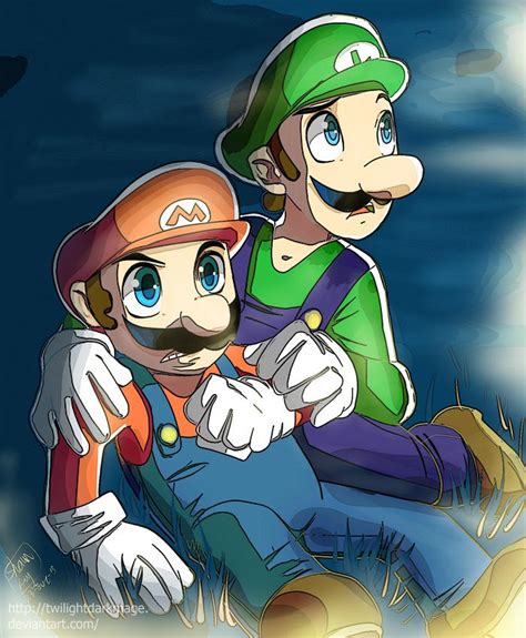 Mario And Luigi By Kim Sukley On Deviantart