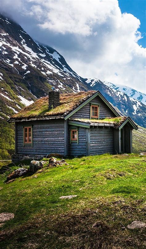 Cottage In Norway Between Geiranger And Stryn Norway Norway House