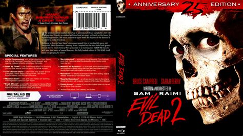 Evil Dead 2 1987 Blu Ray Cover And Label Dvdcovercom