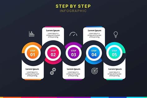 How To Design A Creative 5 Steps Infographic On Powerpoint Slide Design