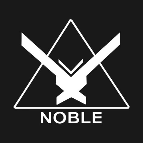 Noble Team Emblem White Halo Hoodie Teepublic