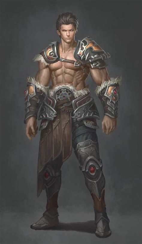 Human Brawler Warrior Pathfinder Pfrpg Dnd Dandd D20 Fantasy Rpg