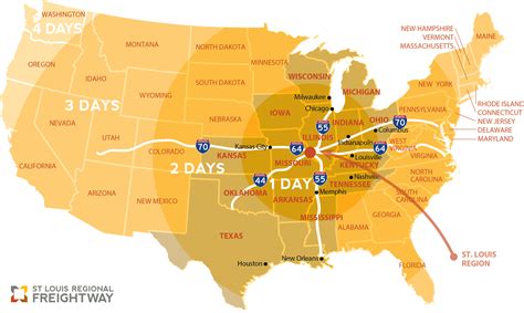 Interstates With National Access St Louis Regional Freightway