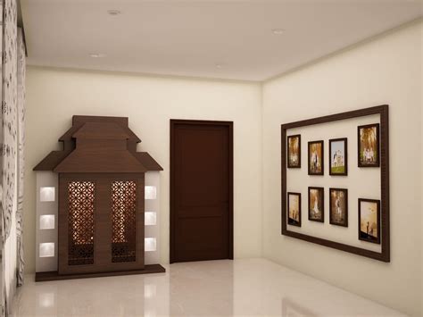 Puja Area Rustic Style Corridor Hallway And Stairs By Homify Rustic In