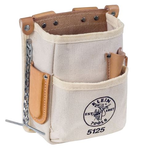 Klein Tools 5125 5 Pocket Tool Pouch Canvas For Sale Online Ebay