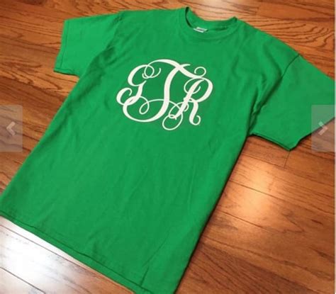 Items Similar To Monogrammed T Shirt On Etsy