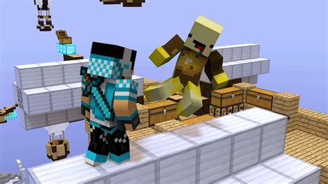 Minecraft Fighting Players Cubecraft W Hong Lee Youtube