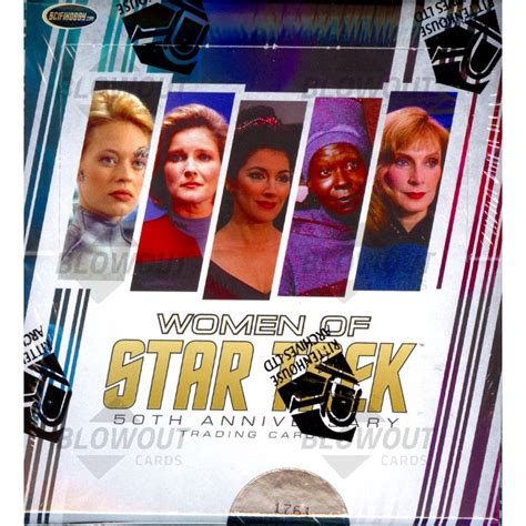 Women Of Star Trek 50th Anniversary Rittenhouse Box