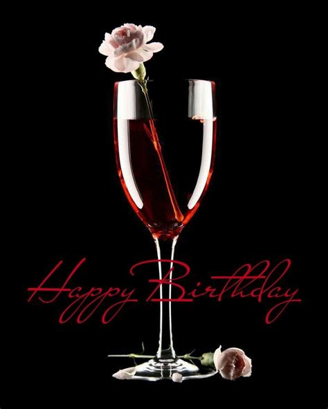 Happy Birthday Wine Images Free Web With Tenor Maker Of  Keyboard Add Popular Happy