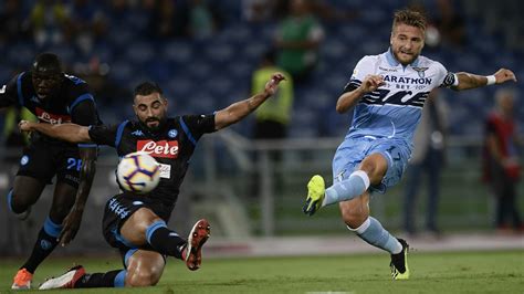 Lazio - Napoli | Dove vedere l'anticipo delle 18 di sabato 11 gennaio
