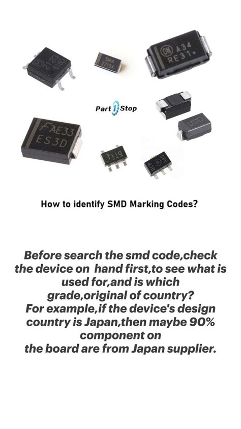 How To Identify Smd Marking Codessmd Codemarking Codeelectronic