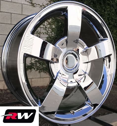 Chevy Silverado Ss Oe Replica 22 Inch Chrome Aluminum Wheels
