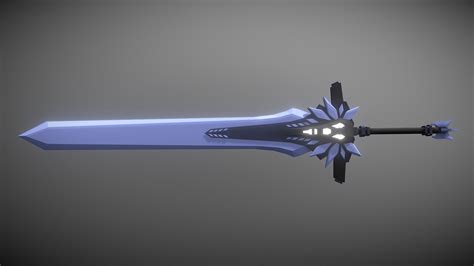 Crystal Sword Sword Download Free 3d Model By Wawann 0b98e49