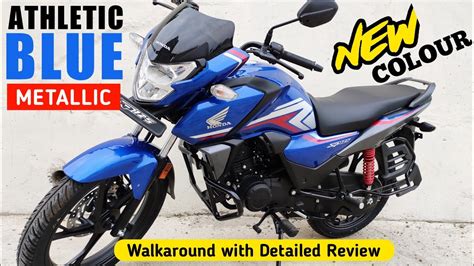 Honda Sp 125 Athletic Blue Metallic New Colour Detailed Review Price