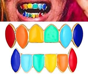 Rainbow Hip Hop Teeth Buy This Bling