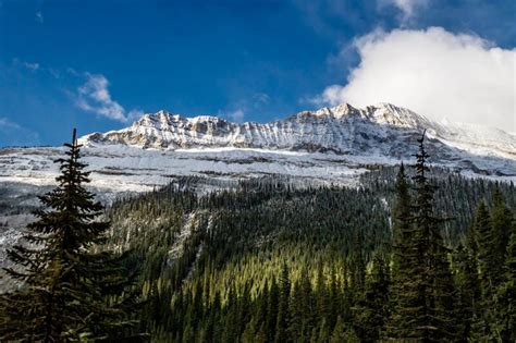 The Mountain Peaks Of Yoho Yoho National Park British Columbia Canada
