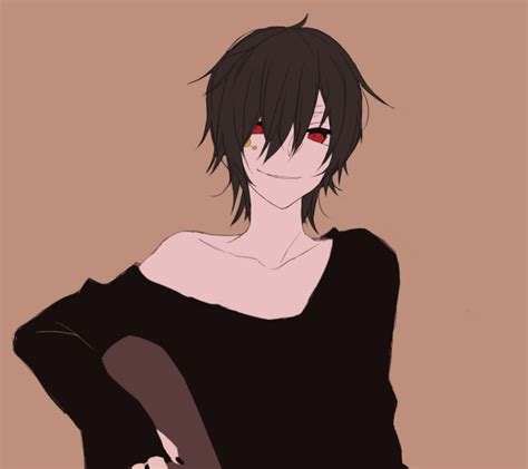Image Result For Pink Eyes Black Hair Boy Kagerou Project Anime