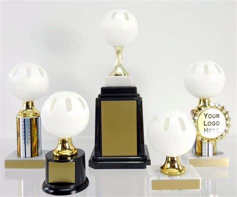 Wiffle Ball Trophy With Column On Marble Base In 2022 Wiffle Ball