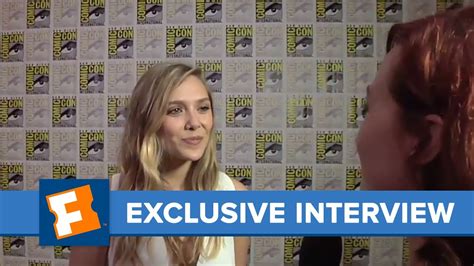 Elizabeth Olsen Comic Con 2013 Exclusive Interview Comic Con Fandangomovies Youtube