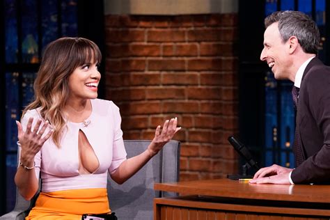 Natalie Morales On Seth Meyers Actress Slams Cleavage Shaming Misogynists