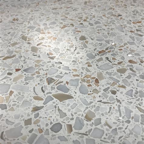 Terrazzo Floor Using Terrazzco Groutless Ezpour Epoxy 158 Terrazzo