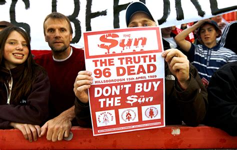 Liverpool Ban The Sun Newspaper From Anfield Over Hillsborough