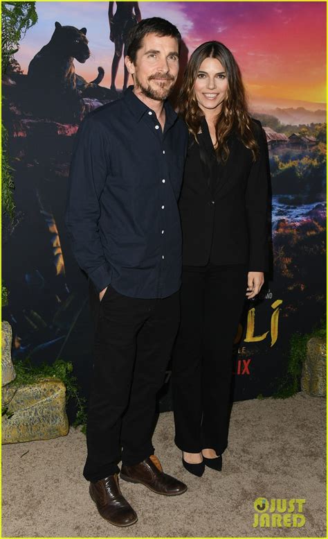Christian Bale Is Supported By Wife Sibi At Mowgli Legend Of The