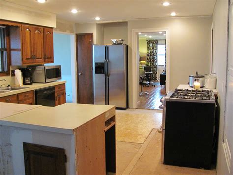 Fixer Upper Kitchen Renovation Before And After Painted By Kayla Payne