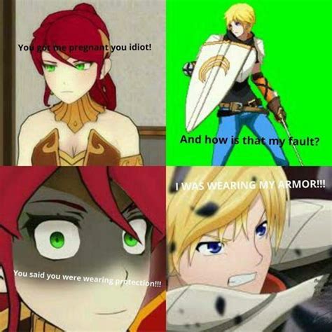 Pyrrha Niko Reports Show That She Wants Jaune Just A Babe To Much Aka