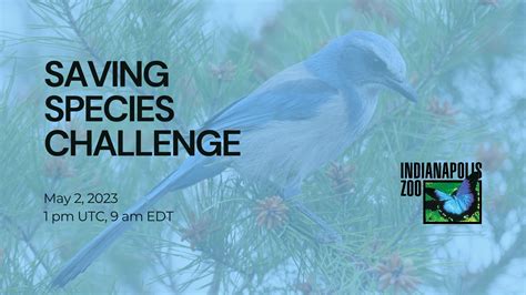 Saving Species Challenge May 2 Global Center For Species Survival