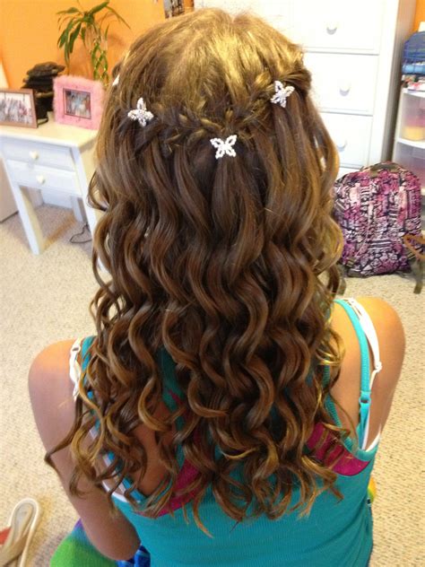 Braids And Curls Hairstyles For Prom 36 Curly Prom Hairstyles That