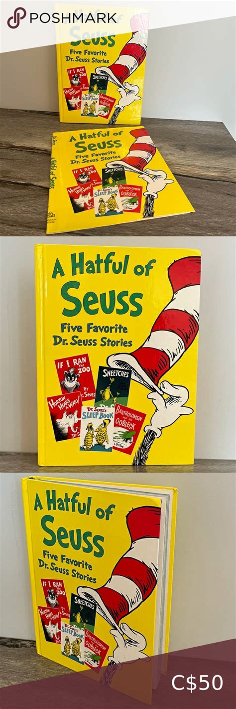 a hatful of seuss hardcover 304 pages five favorite dr seuss stories dr seuss stories