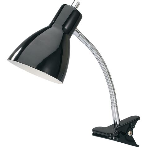 Lorell 10 Watt Led Bulb Clip On Desk Lamp Black
