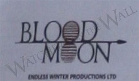 Bloodmoon Se Filtra El Logo De La Serie Precuela De Juego De Tronos