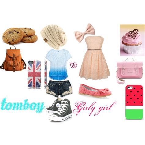 Tomboy Vs Girly Girl By Elyr5 On Polyvore Elyr5 Girl Girly