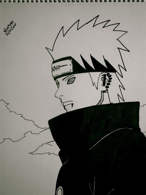 Pain Naruto Shippuden Drawing