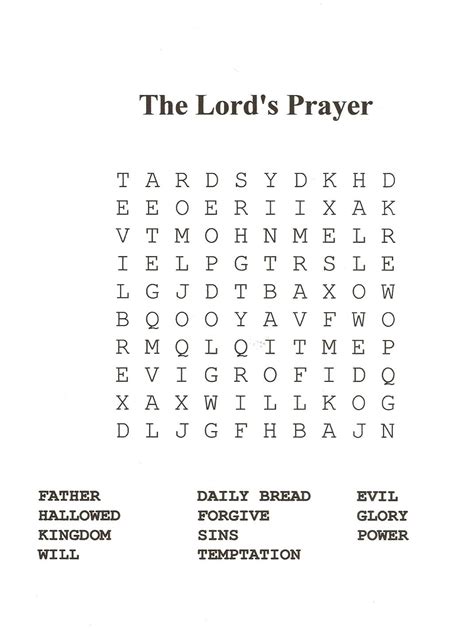 Christian Word Search Puzzles Free Printable Free Printable