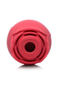 INM AG Inmi Bloomgasm Wild Rose Silicone Suction Stimulator Red
