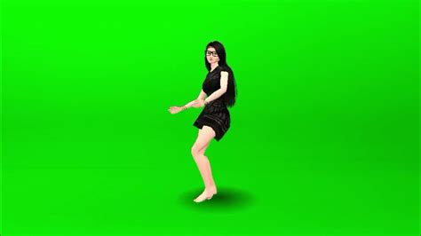Sexy Girl Dance 10 Green Screen Youtube
