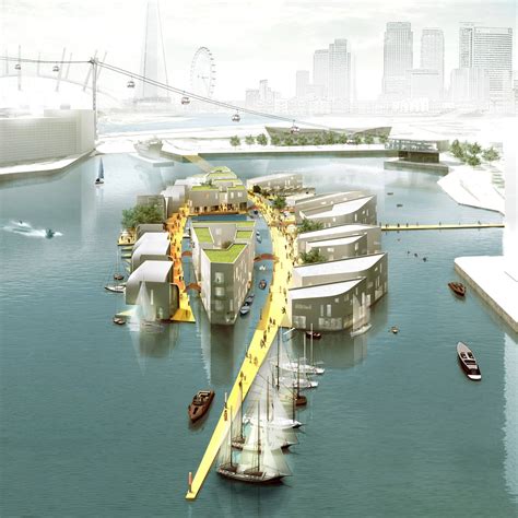 Baca Architects Proposes Floating Homes To Combat Overcrowding In