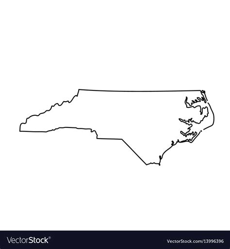 Download High Quality North Carolina Logo Outline Transparent Png