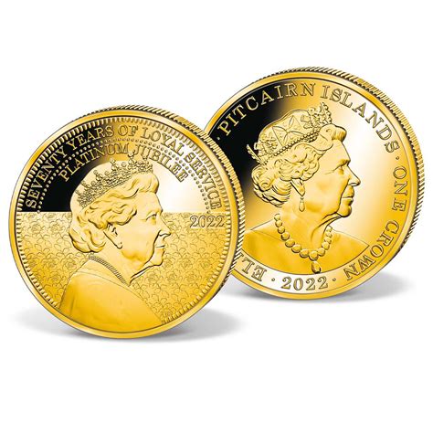 Platinum Jubilee Commemorative Coin Queen Elizabeth Ii Jubilees