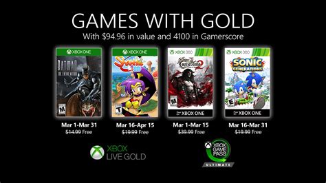 En este artículo de wikihow, aprenderás a comprar y descargar un juego de xbox 360 en tu consola xbox 360, así como en una xbox one (siempre y cuando sea compatible). Mira los 2 primeros juegos que puedes descargar gratis de Xbox Live Gold en marzo de 2020 ...