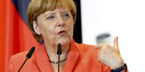 Angela Merkel Deny Marriage To Gay Couples Huffpost Uk