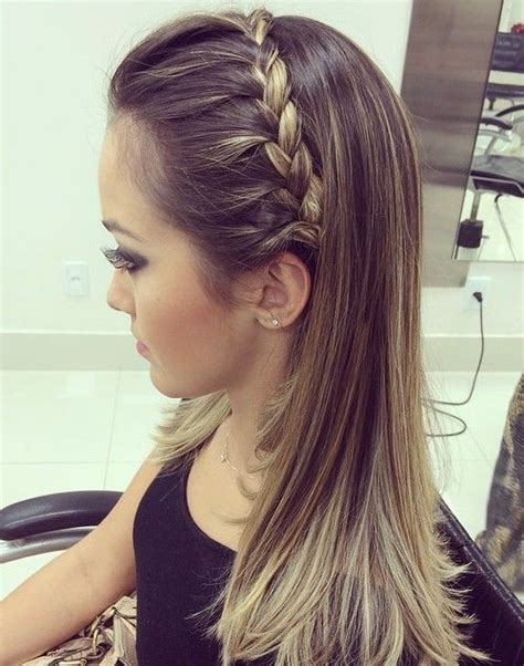 The 25 Best Straight Hairstyles Prom Ideas On Pinterest