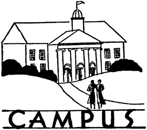 College Clipart College Campus College College Campus Transparent Free
