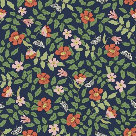 Rifle Paper Co 3417 Sq Ft Primrose Peel And Stick Wallpaper Psw1314rl The Home Depot