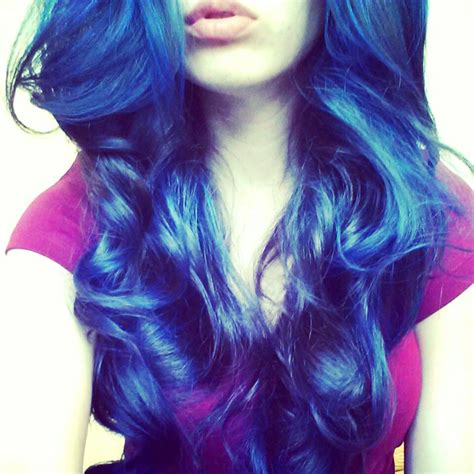 Splat Blue Envy Hair Color Blue Cool Hairstyles Hair Color