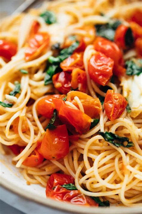 Tomato Basil Pasta 15 Minutes My Food Story