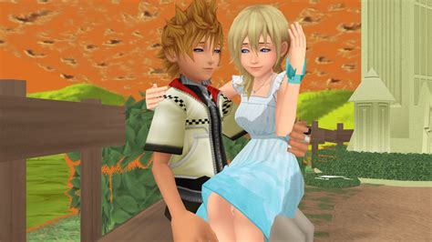 Meeting Again Original Themselves Roxas X Namine By 9029561 On Deviantart